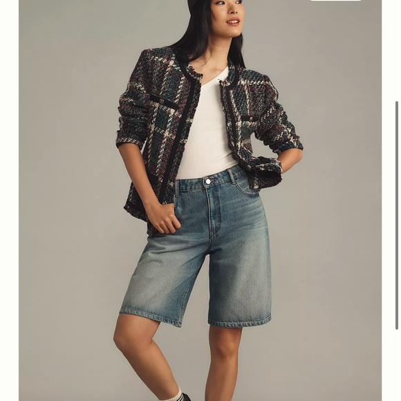 By Anthropologie Tweed Jacket - Picture 2 of 6